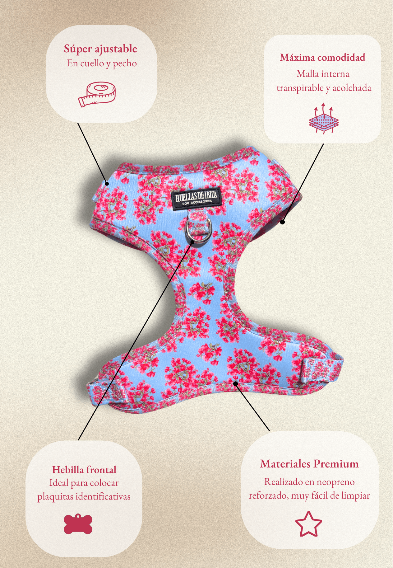 Pack Dogfluencer "Buganvillas de Ibiza" - Huellas de Ibiza