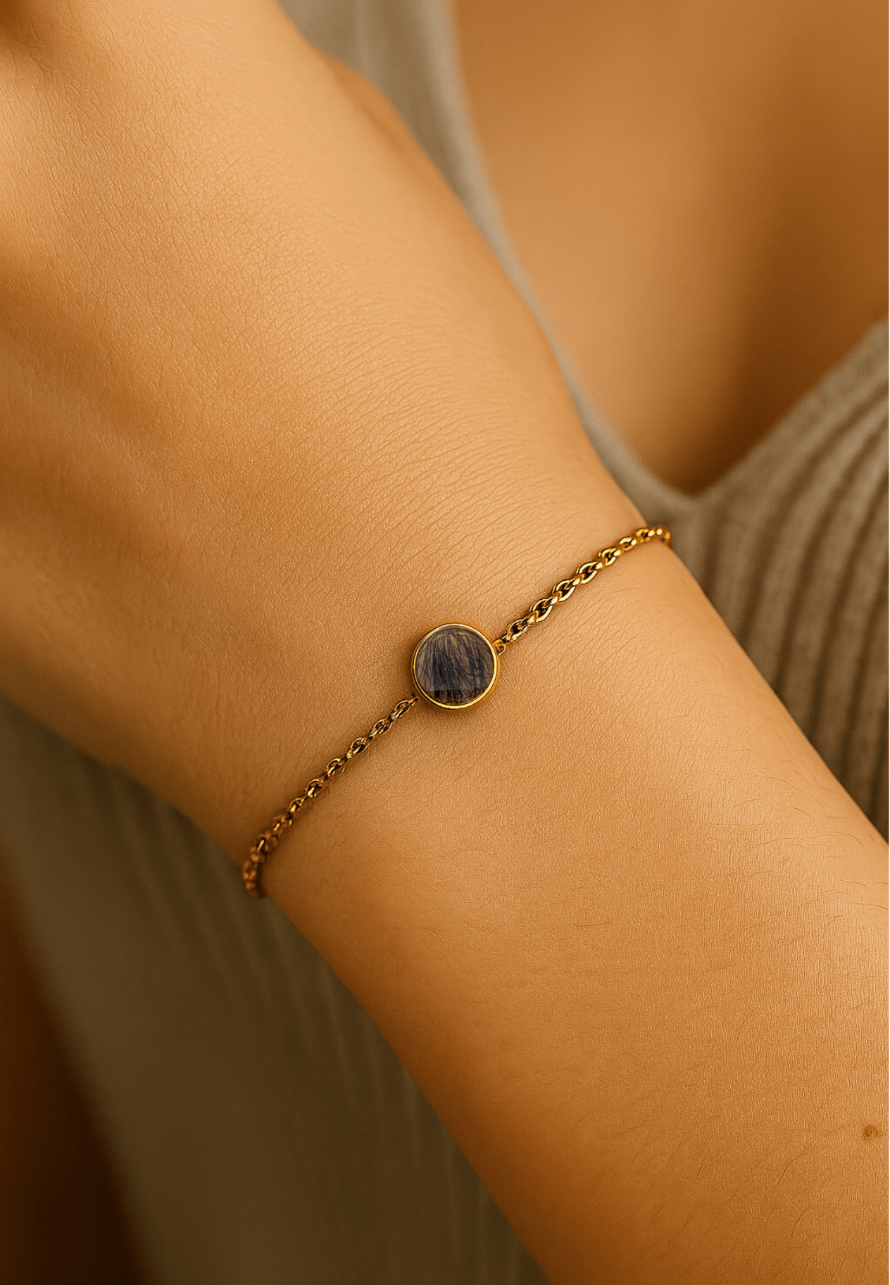 Pulsera Eternidad™ Unisex - Huellas de Ibiza
