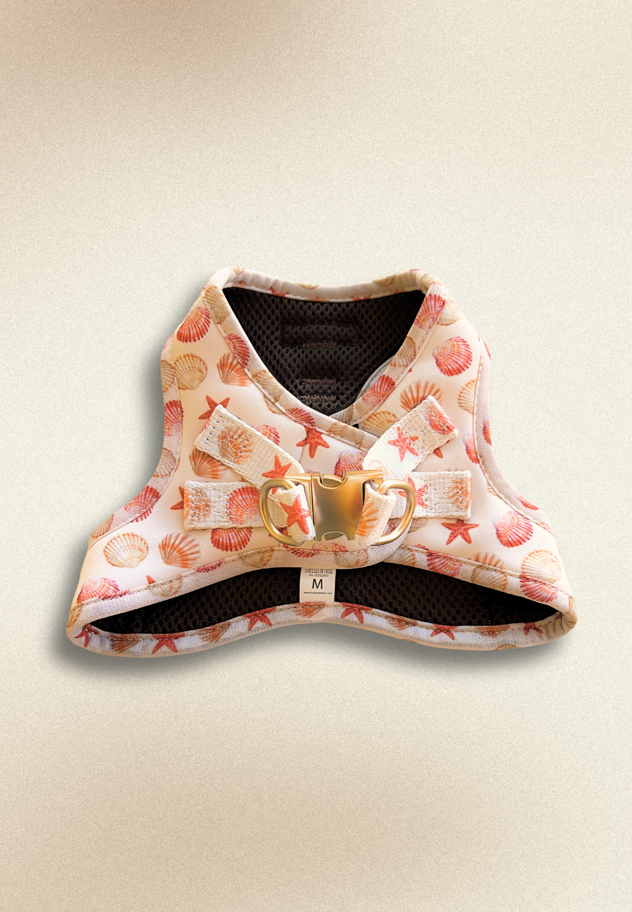 Arnés body Premium para perros "Arena y Sal"