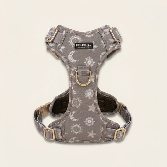 Arnés ajustable control Premium para perros "Day&Night Ibiza"