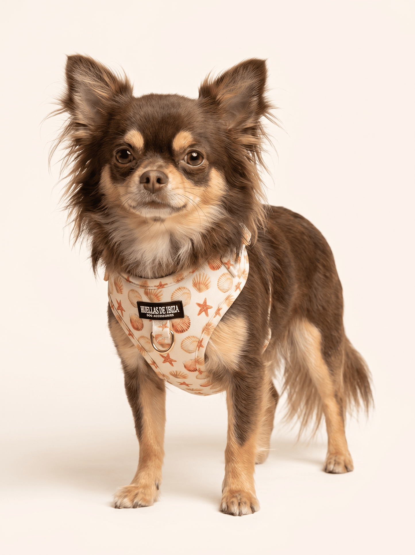 Arnés ajustable Premium para perros "Arena y Sal" - Huellas de Ibiza