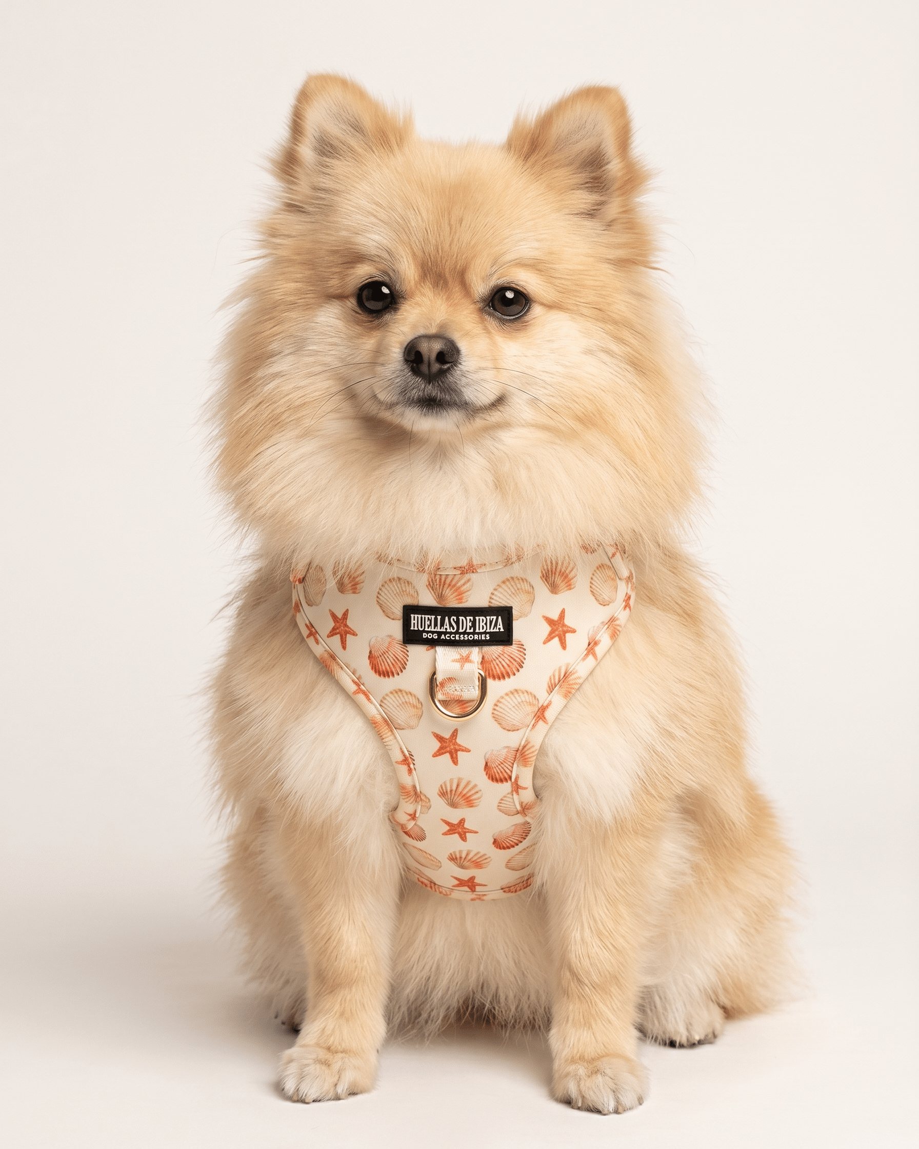 Arnés ajustable Premium para perros "Arena y Sal" - Huellas de Ibiza