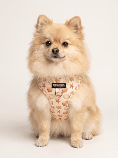 Arnés ajustable Premium para perros "Arena y Sal" - Huellas de Ibiza