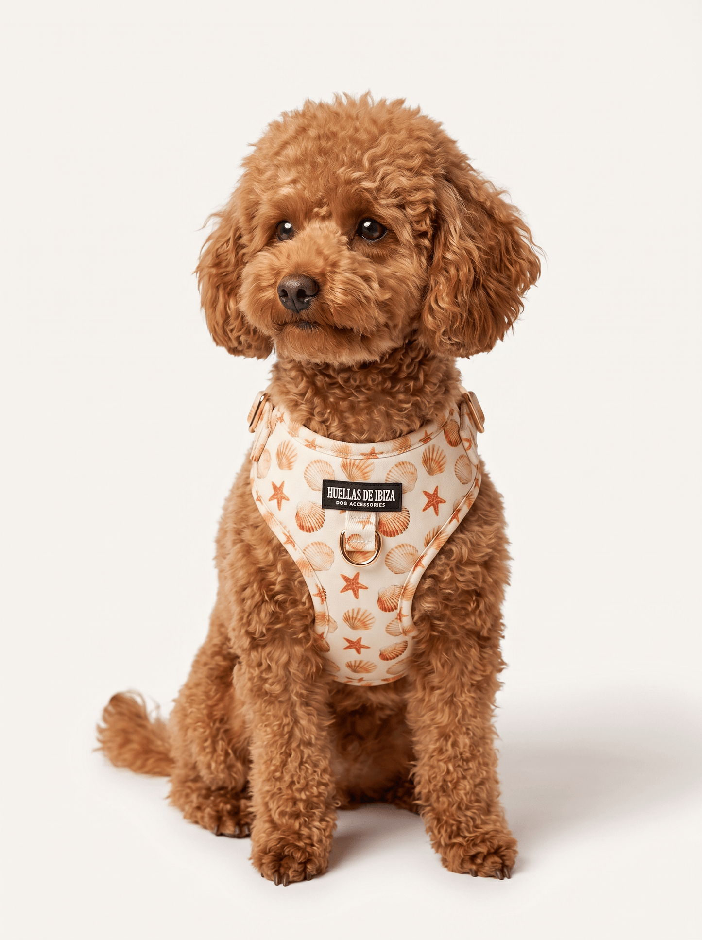 Arnés ajustable Premium para perros "Arena y Sal" - Huellas de Ibiza