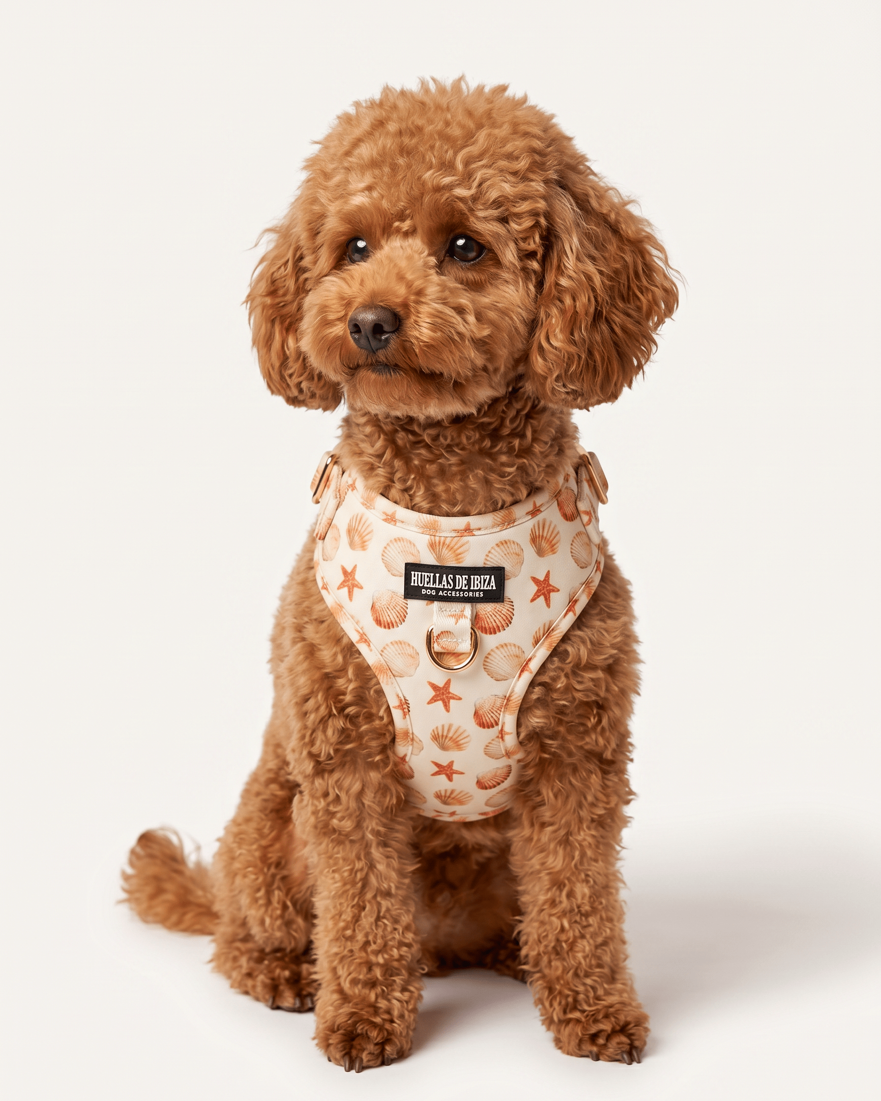 Arnés ajustable Premium para perros "Arena y Sal" - Huellas de Ibiza