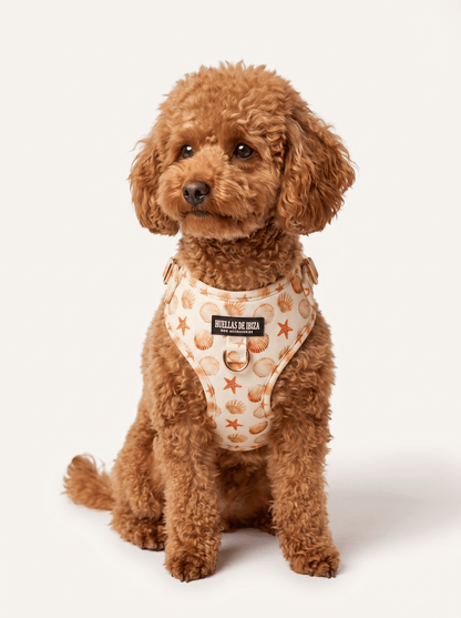 Arnés ajustable Premium para perros "Arena y Sal" - Huellas de Ibiza