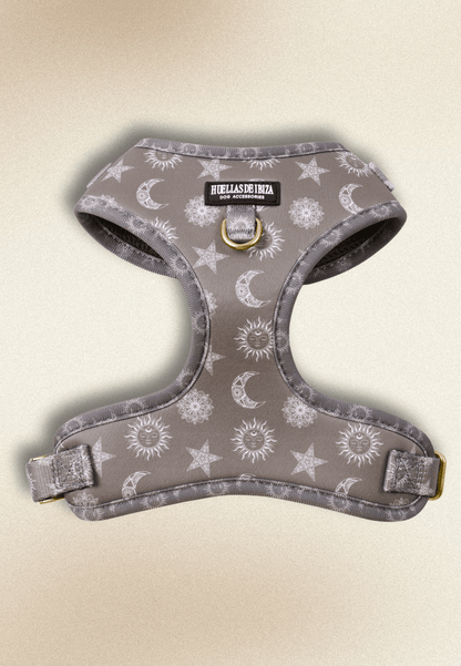 Arnés ajustable Premium para perros "Day&Night Ibiza" - Huellas de Ibiza