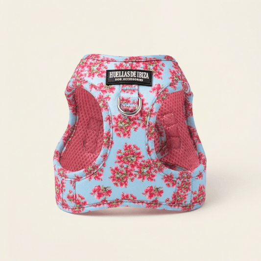 Arnés body Premium para perros "Buganvillas de Ibiza" - Huellas de Ibiza