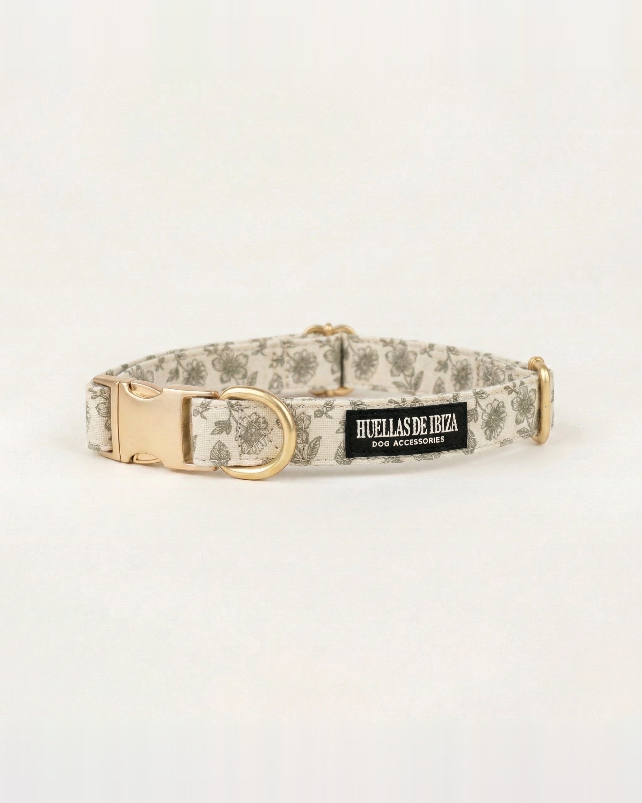 Collar ajustable Premium para perros "Boho Chic Ibiza" - Huellas de Ibiza