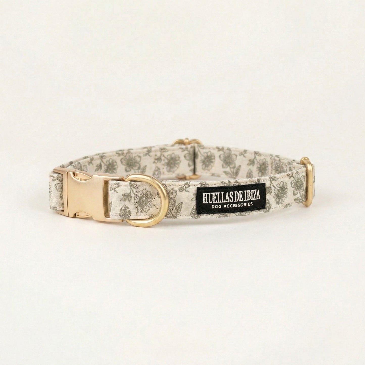 Collar ajustable Premium para perros "Boho Chic Ibiza" - Huellas de Ibiza