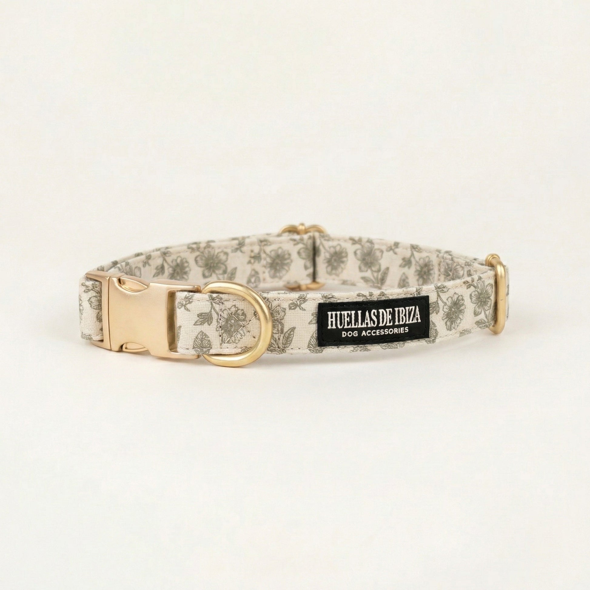 Collar ajustable Premium para perros "Boho Chic Ibiza" - Huellas de Ibiza