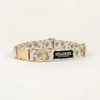 Collar ajustable Premium para perros "Boho Chic Ibiza" - Huellas de Ibiza