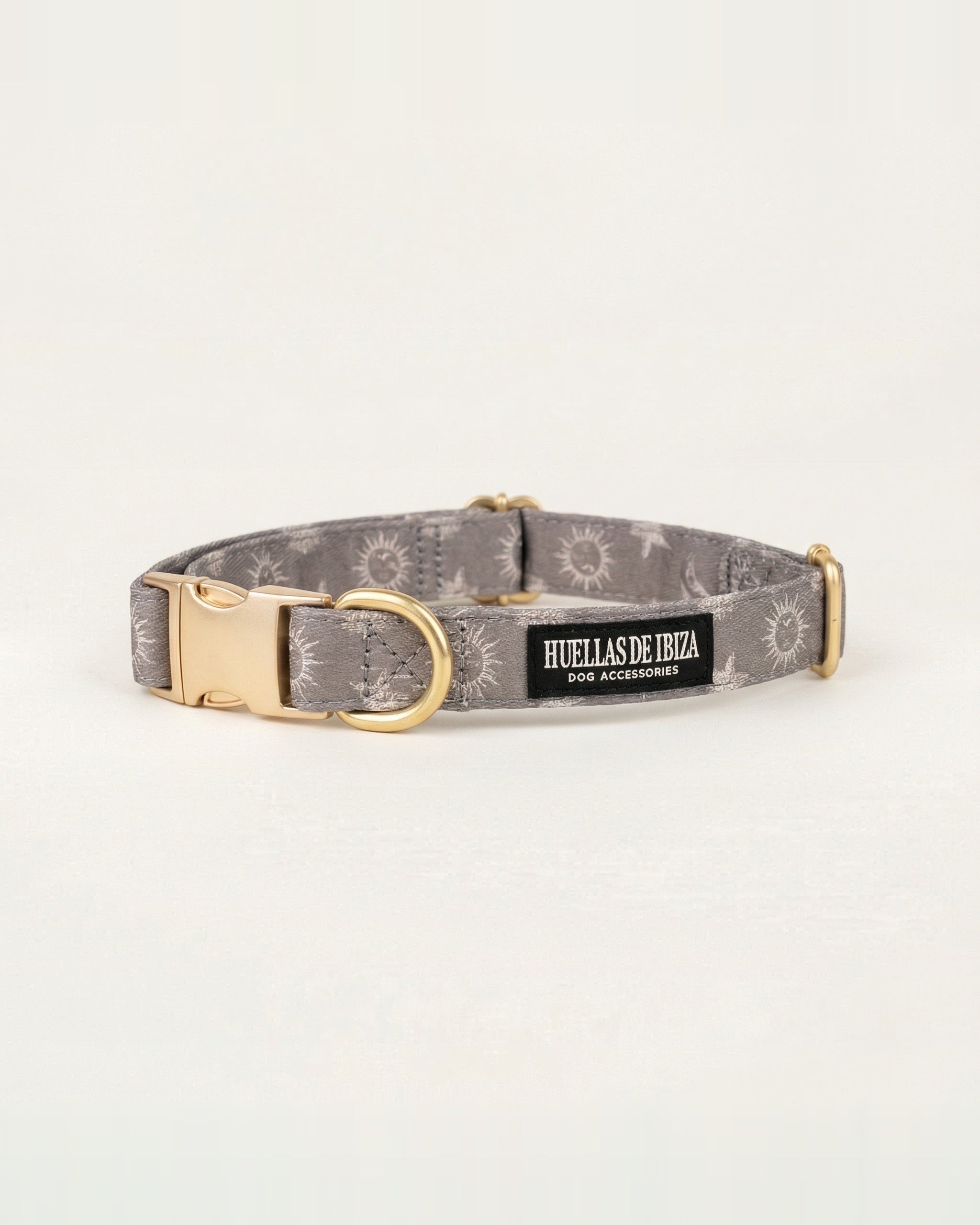 Collar ajustable Premium para perros "Day&Night Ibiza" - Huellas de Ibiza