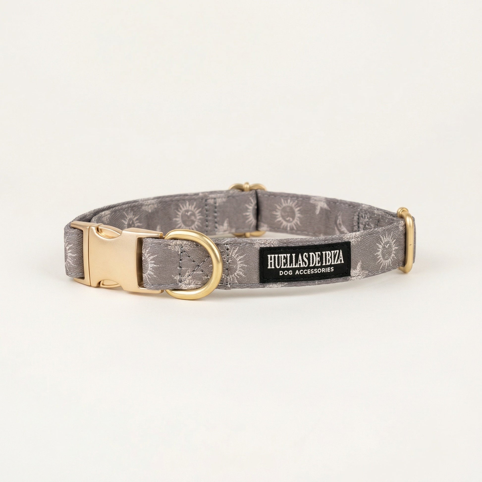 Collar ajustable Premium para perros "Day&Night Ibiza" - Huellas de Ibiza