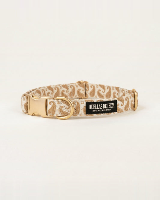 Collar ajustable Premium para perros "Espíritu Ibicenco" - Huellas de Ibiza