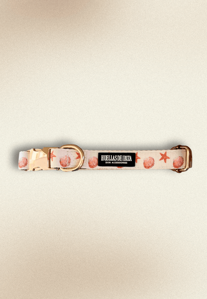 Collar ajustable Premuim para perros "Arena y Sal" - Huellas de Ibiza