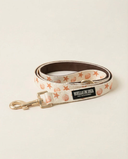 Correa Premium para perros de 1.5m "Arena y Sal" - Huellas de Ibiza