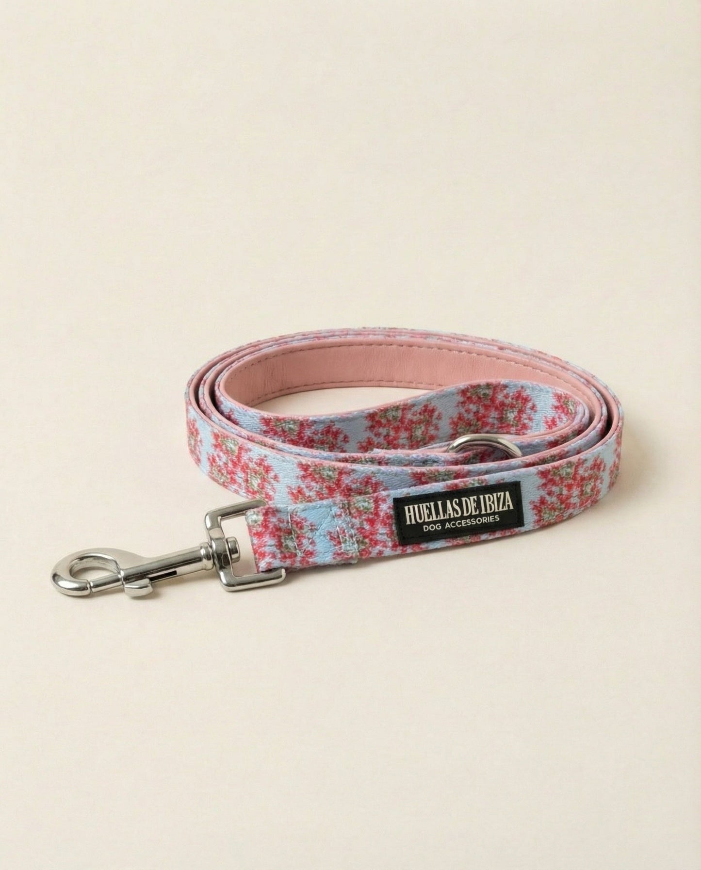 Correa Premium para perros de 1.5m "Buganvillas de Ibiza" - Huellas de Ibiza
