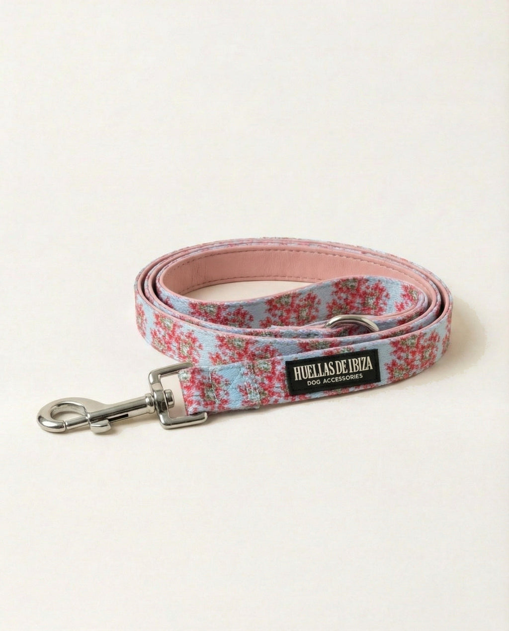 Correa Premium para perros de 1.5m "Buganvillas de Ibiza" - Huellas de Ibiza