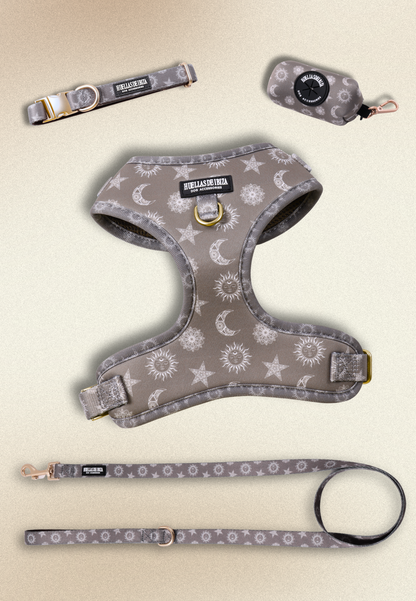 Pack Dogfluencer - Arnés ajustable Premium "Day&Night Ibiza"