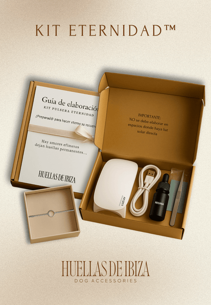 Kit Eternidad™ - Pulsera Eternidad™ Unisex - Huellas de Ibiza
