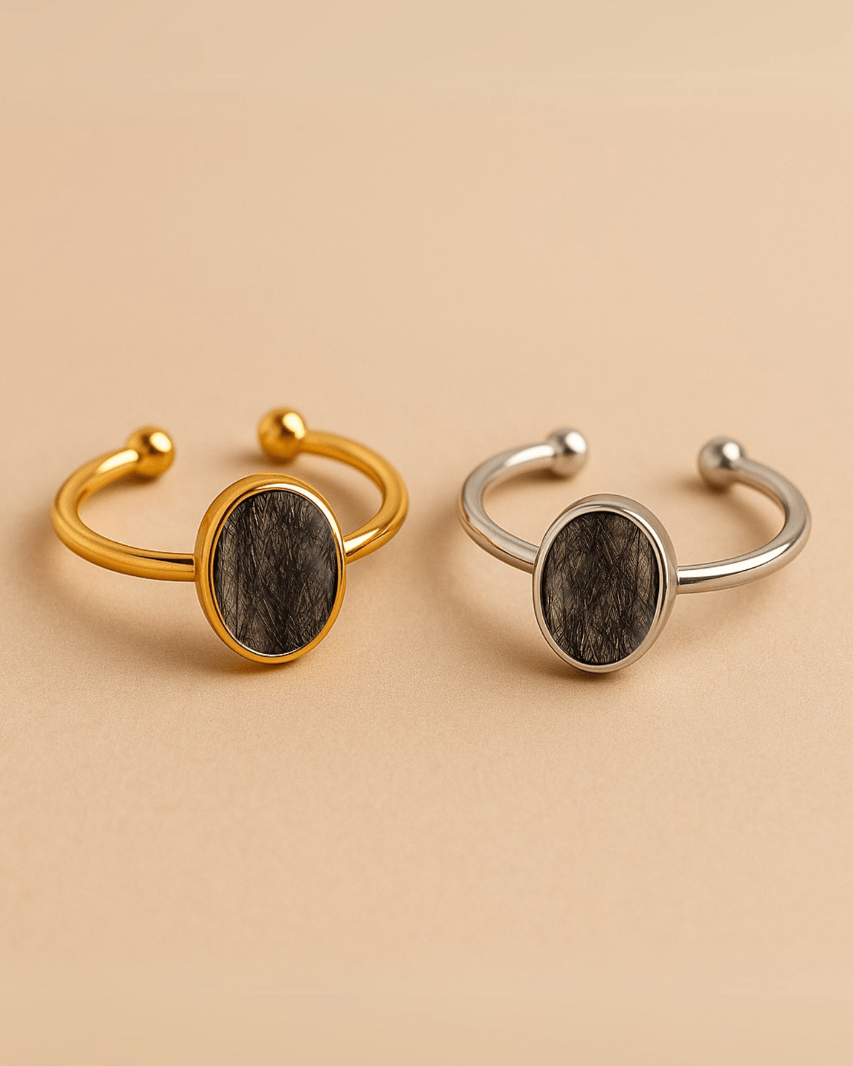 Kit Eternidad™ - Set: Colgante Eternidad™ + Anillo Ajustable Eternidad™ - Huellas de Ibiza