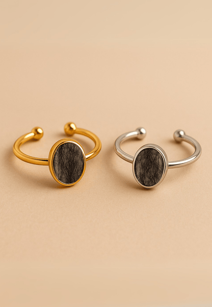 Kit Eternidad™ - Set: Colgante Eternidad™ + Anillo Ajustable Eternidad™ - Huellas de Ibiza