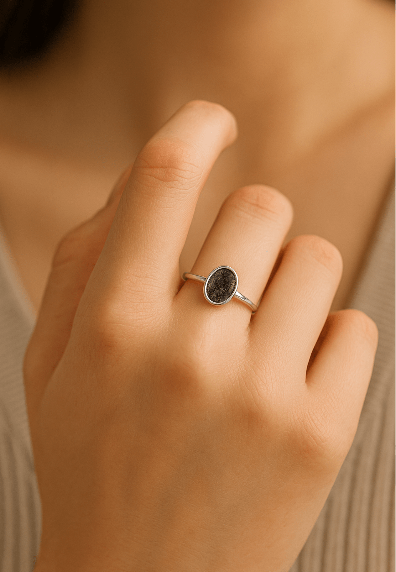 Kit Eternidad™ - Set: Colgante Eternidad™ + Anillo Ajustable Eternidad™ - Huellas de Ibiza