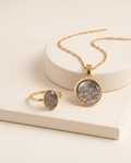 Kit Eternidad® - SET: Colgante Eternidad™ + Anillo Eternidad™ Ajustable - Huellas de Ibiza