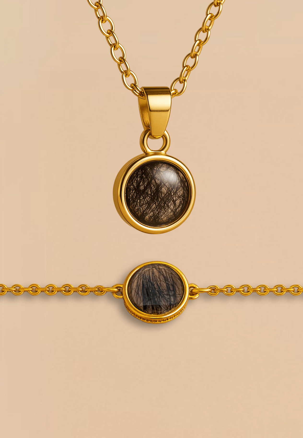 Kit Eternidad™ - SET: Colgante Eternidad™ + Pulsera Eternidad™ - Huellas de Ibiza