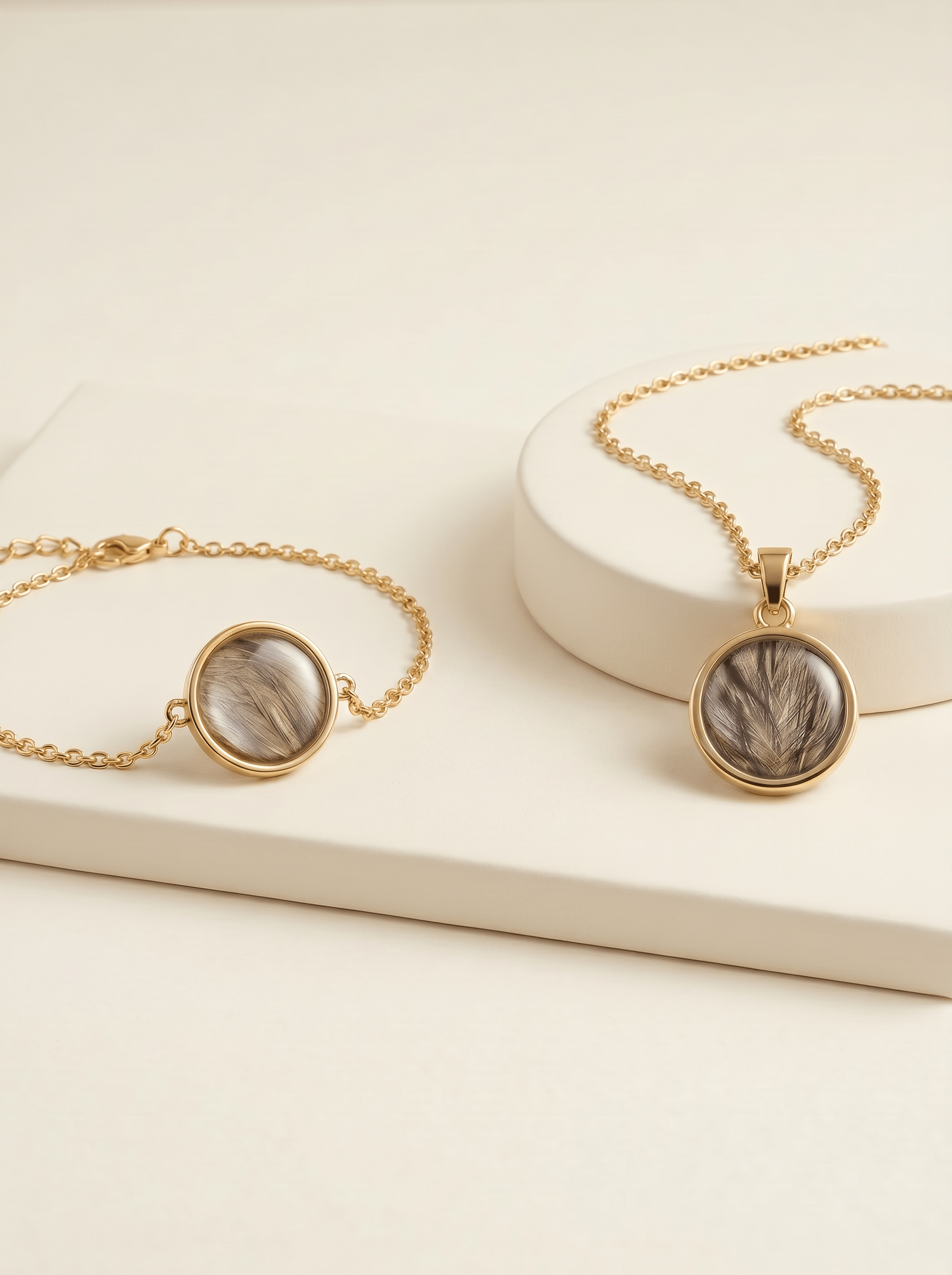 Kit Eternidad® - SET: Colgante Eternidad™ + Pulsera Eternidad™ - Huellas de Ibiza