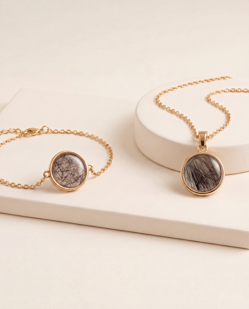 Kit Eternidad® - SET: Colgante Eternidad™ + Pulsera Eternidad™ - Huellas de Ibiza