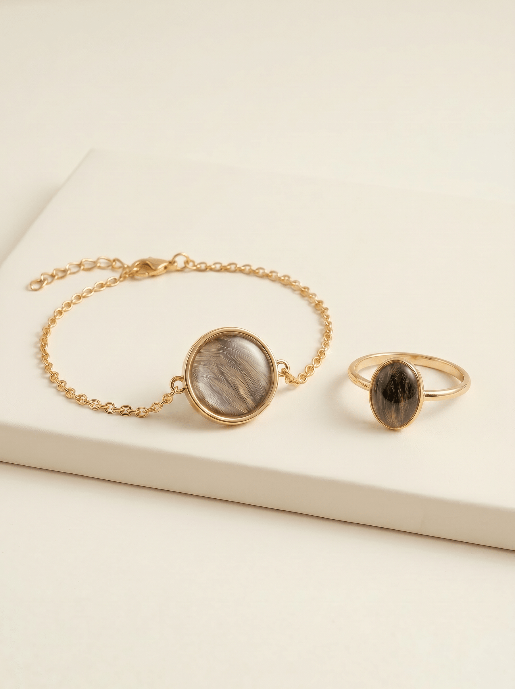 Kit Eternidad® - SET: Pulsera Eternidad™ + Anillo Eternidad™ - Huellas de Ibiza