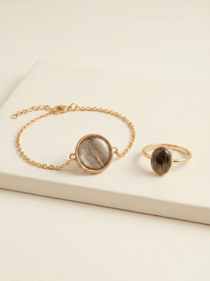 Kit Eternidad® - SET: Pulsera Eternidad™ + Anillo Eternidad™ - Huellas de Ibiza