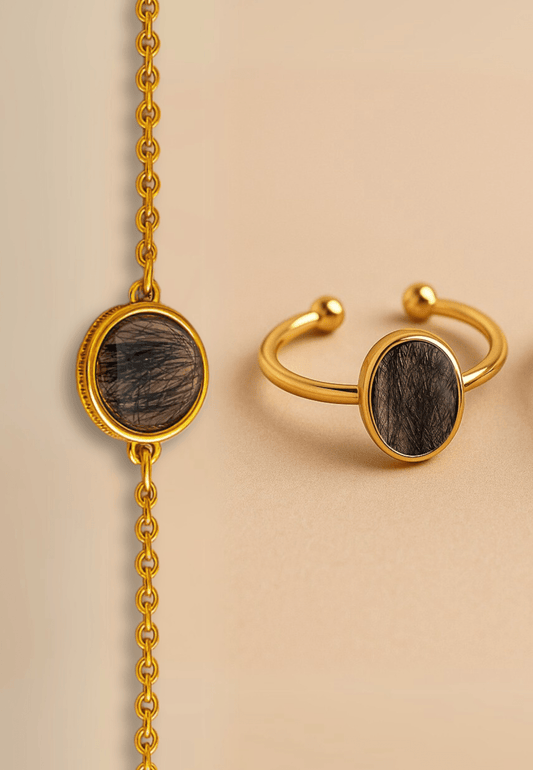 Kit Eternidad™ - SET: Pulsera Eternidad™ + Anillo Eternidad™ - Huellas de Ibiza