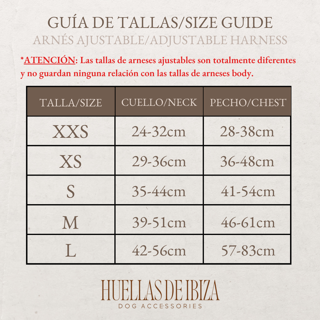 Pack Dogfluencer - Arnés Ajustable "Boho Chic Ibiza" (Preventa) - Huellas de Ibiza