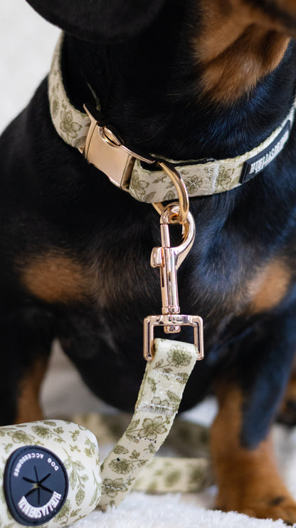 Pack Dogfluencer - Arnés ajustable control Premium "Boho Chic Ibiza" + Joya Identificativa - Huellas de Ibiza