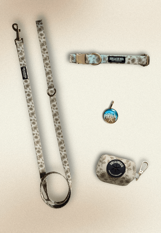 Pack Glamour - Collar ajustable Premium "Boho Chic Ibiza" + Joya Identificativa - Huellas de Ibiza