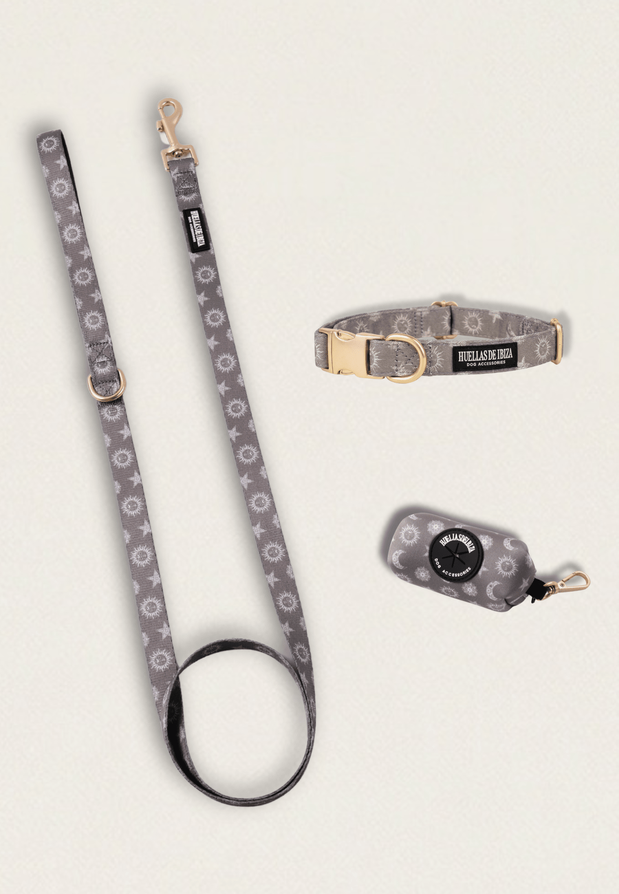 Pack Glamour - Collar ajustable Premium "Day&Night Ibiza" - Huellas de Ibiza