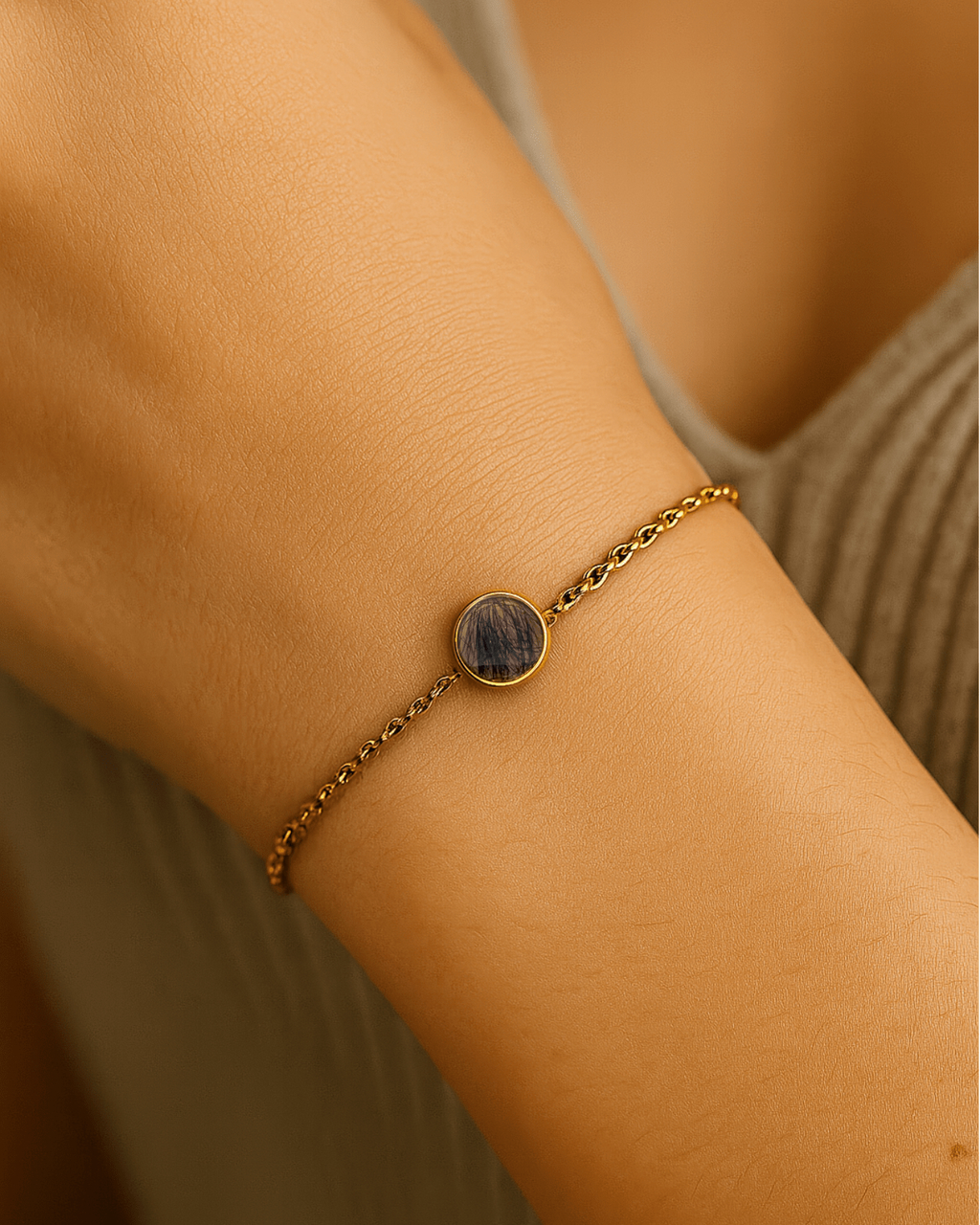 Pulsera Eternidad™ Unisex - Huellas de Ibiza