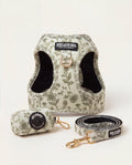 Set de paseo "Boho Chic Ibiza" - Arnés body premium - Huellas de Ibiza