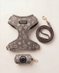 Set de paseo "Day&Night Ibiza" - Arnés ajustable premium - Huellas de Ibiza
